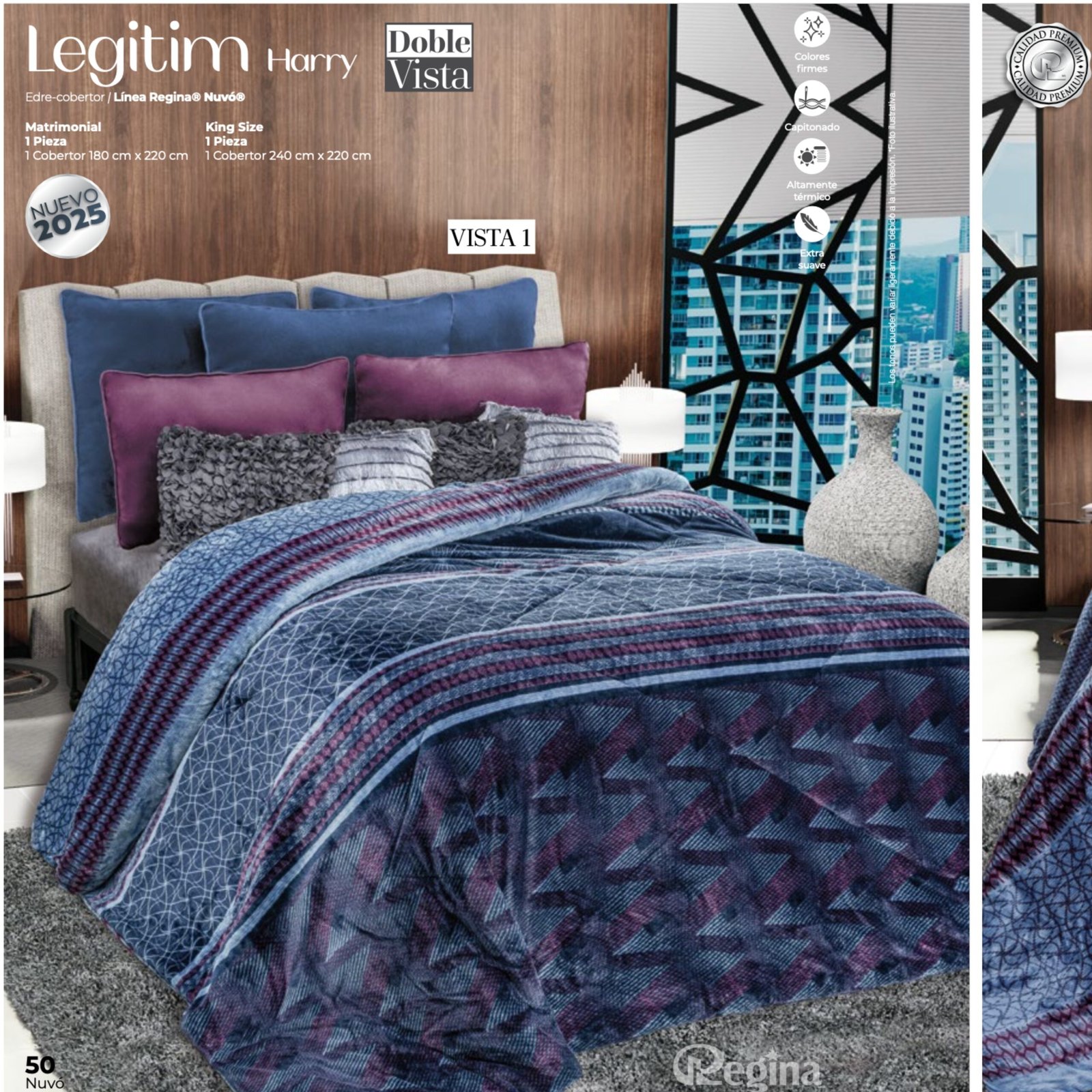 Edre-Cobertor Nuvó Regina - Image 4