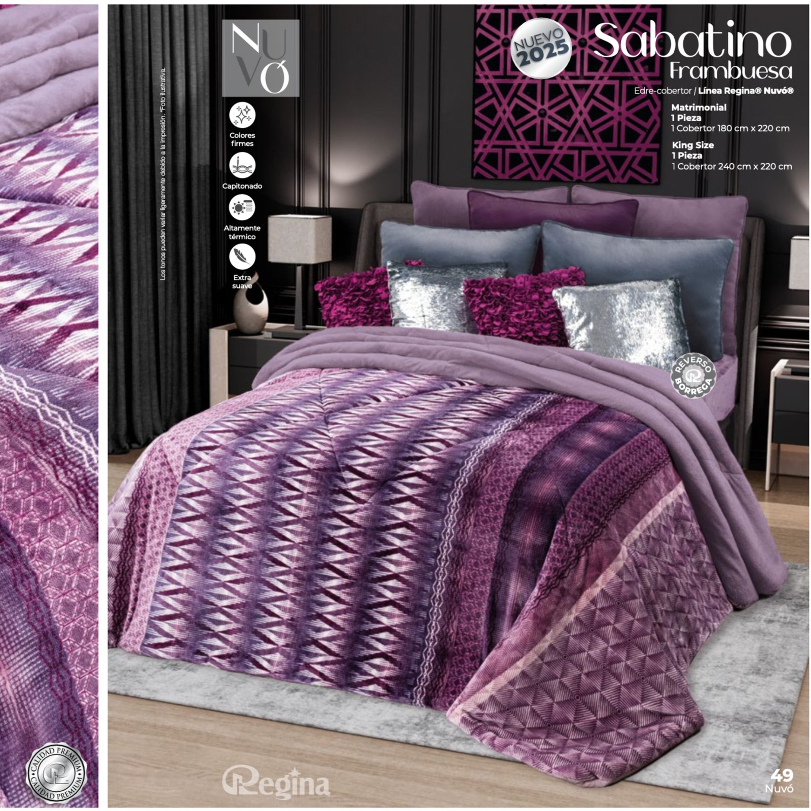 Edre-Cobertor Nuvó Regina - Image 3