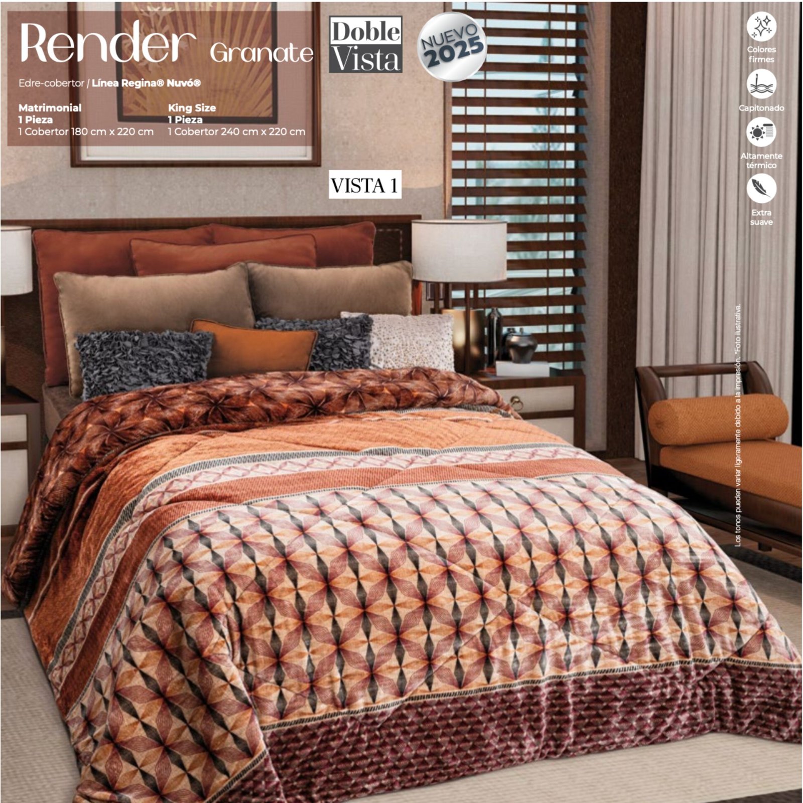 Edre-Cobertor Nuvó Regina - Image 7