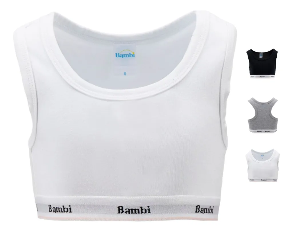 Corpiño Top Deportivo Bambi Niña 70J
