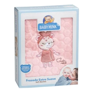 Frazada Extra Suave Leopard Baby Mink