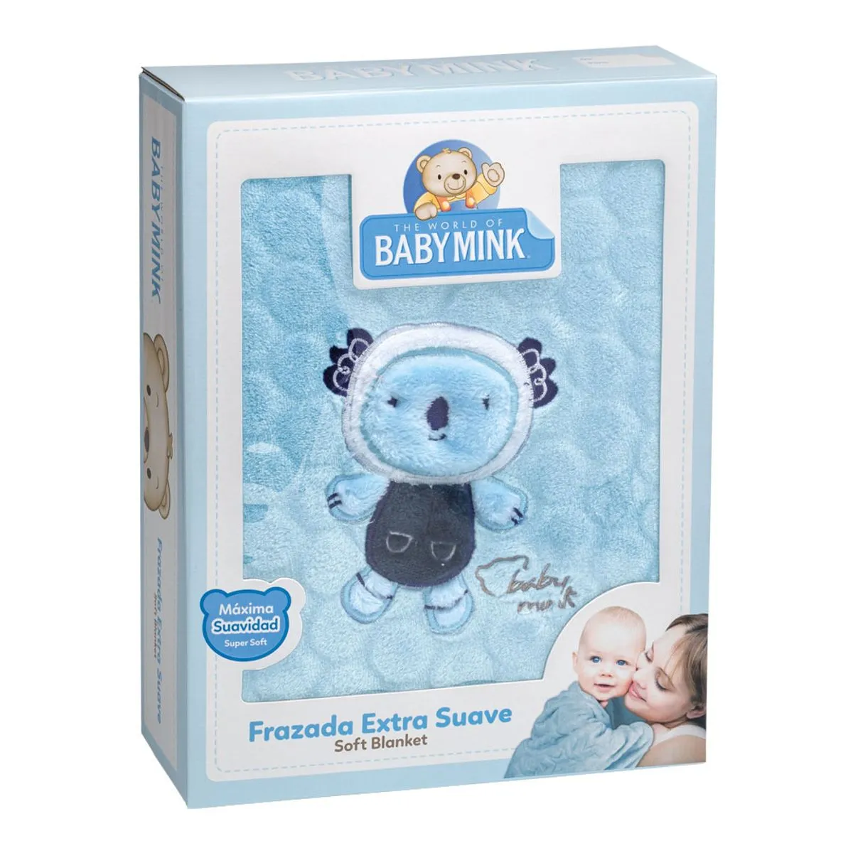 Frazada Extra Suave Space Baby Mink