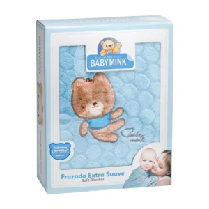 Frazada Extra Suave Soccer Baby Mink