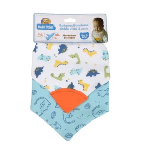 Baberos Bandana Con Mordedera Baby Mink